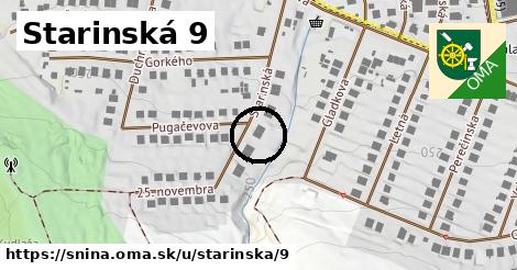 Starinská 9, Snina