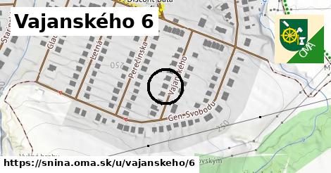 Vajanského 6, Snina