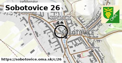 Sobotovice <span class="supisne">26</span>
