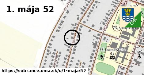 1. mája 52, Sobrance