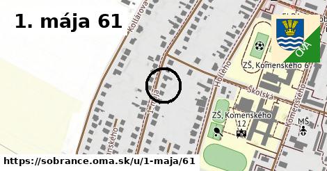 1. mája 61, Sobrance