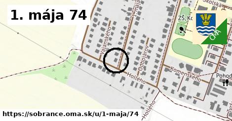 1. mája 74, Sobrance