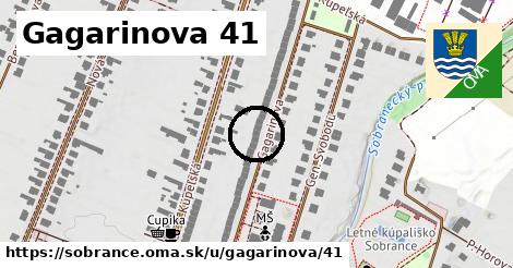 Gagarinova 41, Sobrance