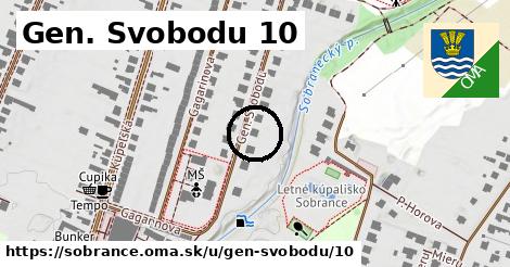 Gen. Svobodu 10, Sobrance