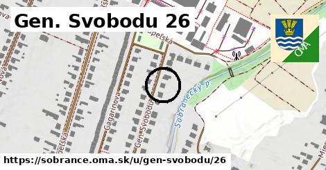 Gen. Svobodu 26, Sobrance