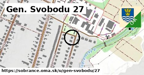 Gen. Svobodu 27, Sobrance