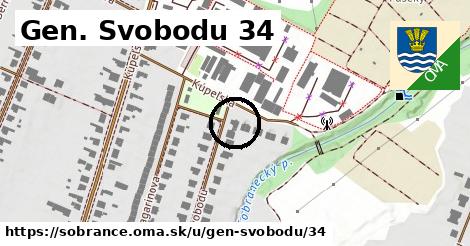 Gen. Svobodu 34, Sobrance