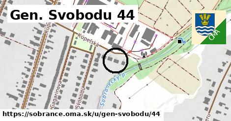 Gen. Svobodu 44, Sobrance