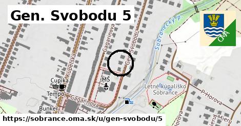 Gen. Svobodu 5, Sobrance