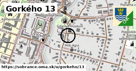 Gorkého 13, Sobrance