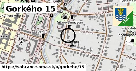 Gorkého 15, Sobrance