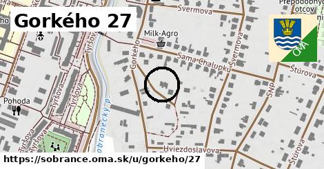 Gorkého 27, Sobrance