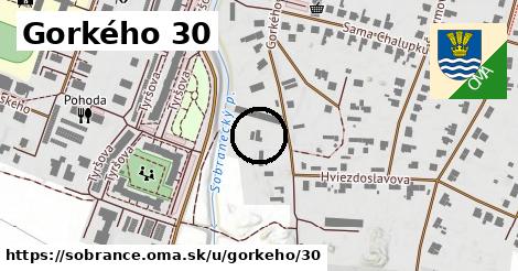 Gorkého 30, Sobrance