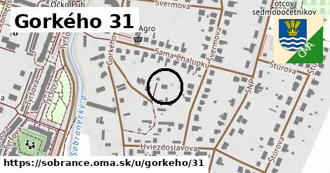 Gorkého 31, Sobrance