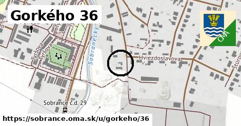 Gorkého 36, Sobrance