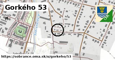 Gorkého 53, Sobrance