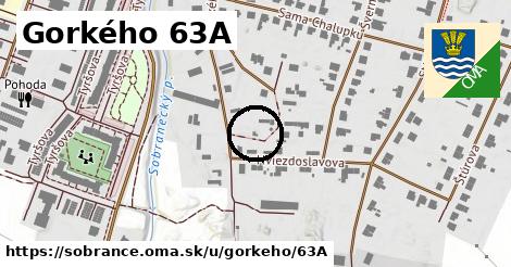 Gorkého 63A, Sobrance