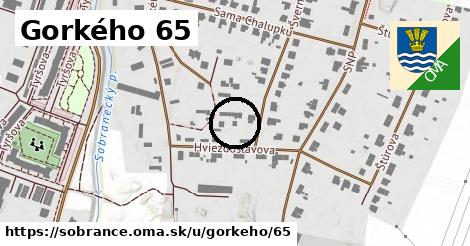 Gorkého 65, Sobrance