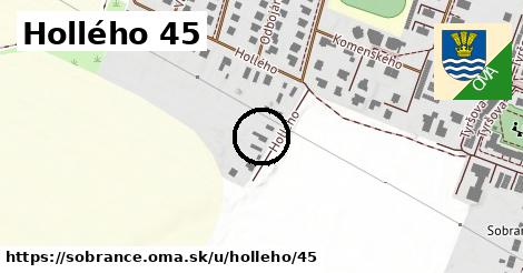 Hollého 45, Sobrance