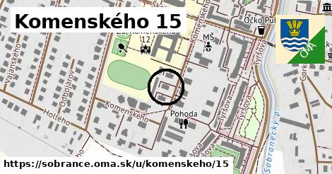 Komenského 15, Sobrance