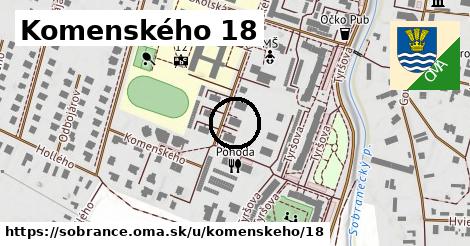 Komenského 18, Sobrance