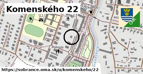 Komenského 22, Sobrance