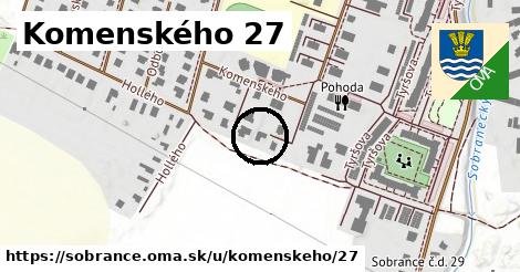 Komenského 27, Sobrance