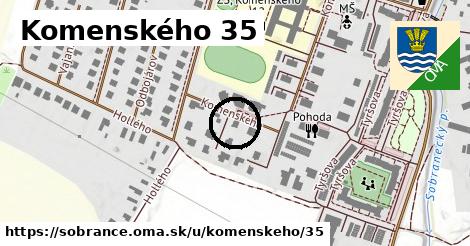 Komenského 35, Sobrance