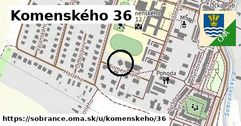 Komenského 36, Sobrance