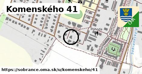 Komenského 41, Sobrance