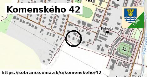 Komenského 42, Sobrance