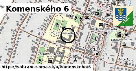 Komenského 6, Sobrance