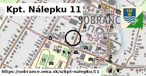 Kpt. Nálepku 11, Sobrance