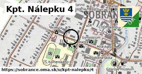 Kpt. Nálepku 4, Sobrance