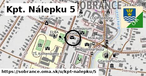 Kpt. Nálepku 5, Sobrance