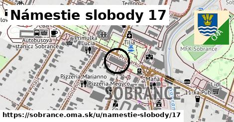 Námestie slobody 17, Sobrance