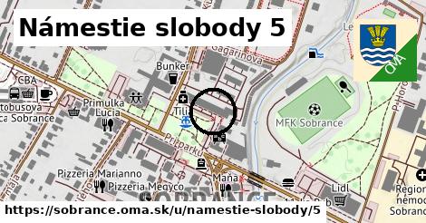 Námestie slobody 5, Sobrance