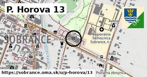 P. Horova 13, Sobrance