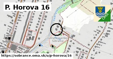 P. Horova 16, Sobrance