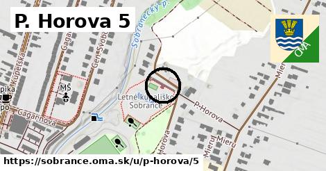 P. Horova 5, Sobrance