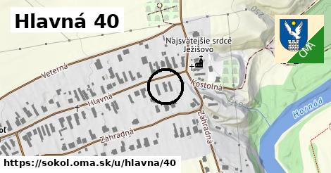 Hlavná 40, Sokoľ