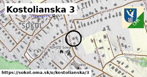 Kostolianska 3, Sokoľ