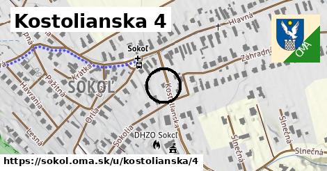 Kostolianska 4, Sokoľ