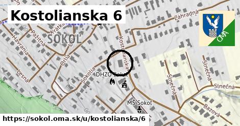 Kostolianska 6, Sokoľ