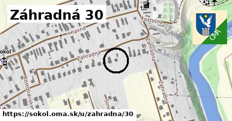 Záhradná 30, Sokoľ