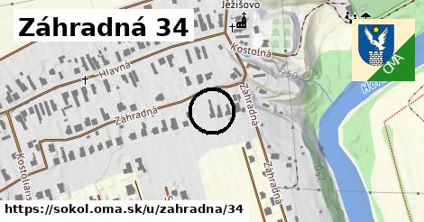 Záhradná 34, Sokoľ