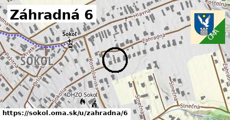 Záhradná 6, Sokoľ