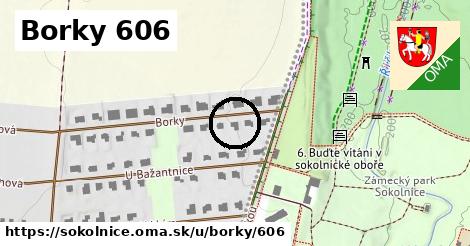 Borky 606, Sokolnice