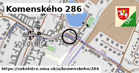 Komenského 286, Sokolnice