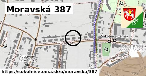 Moravská 387, Sokolnice